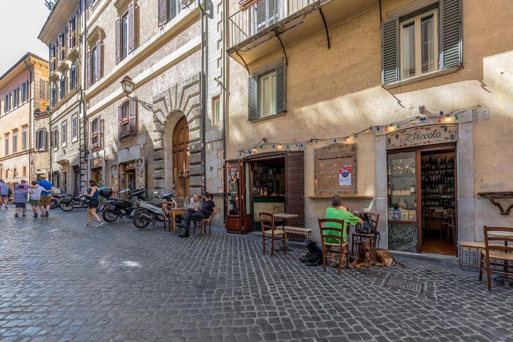 Piazza Navona Historical Palace Rome Buitenkant foto